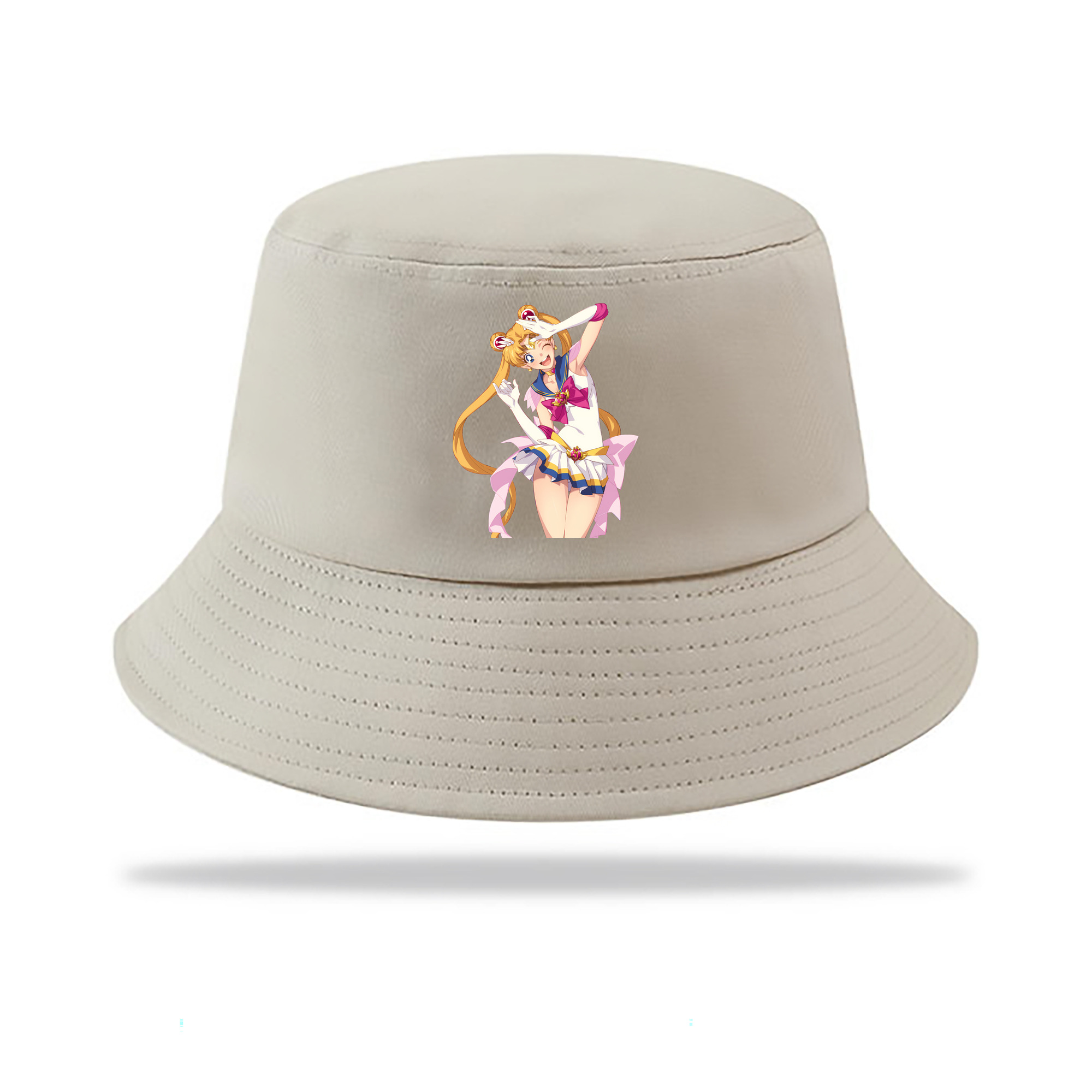 （画像用） 美少女戦士セーラームーン 月野 うさぎ つきの うさぎ Sailor Moon Tsukino Usagi アウトドア日除けバケットハット